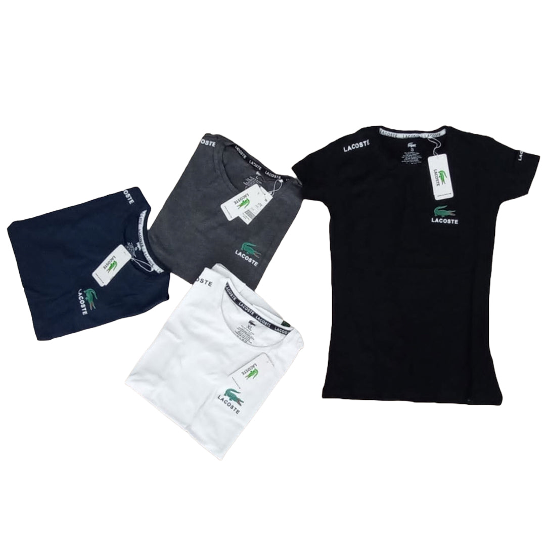 Women's Crewneck Lacoste T-shirt