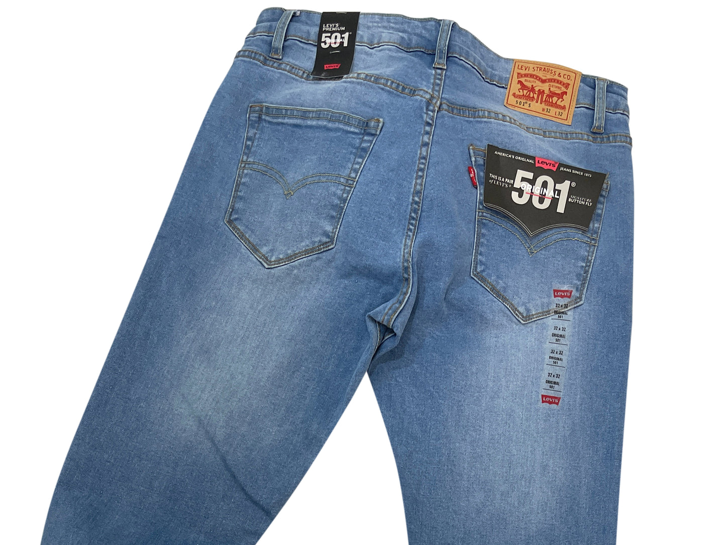 Men 501 Jeans - Light Blue - Shade 1