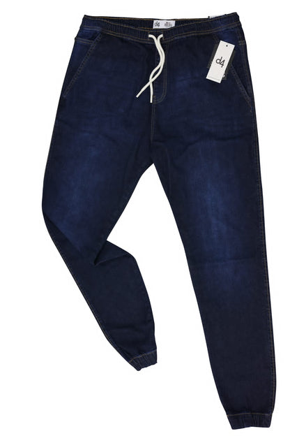 Men's denim joggers